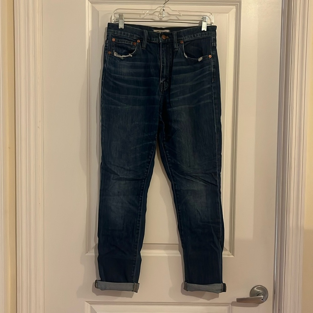 Madewell High-Rise Slim Boyjean in Milton Wash. Size 27. 👖